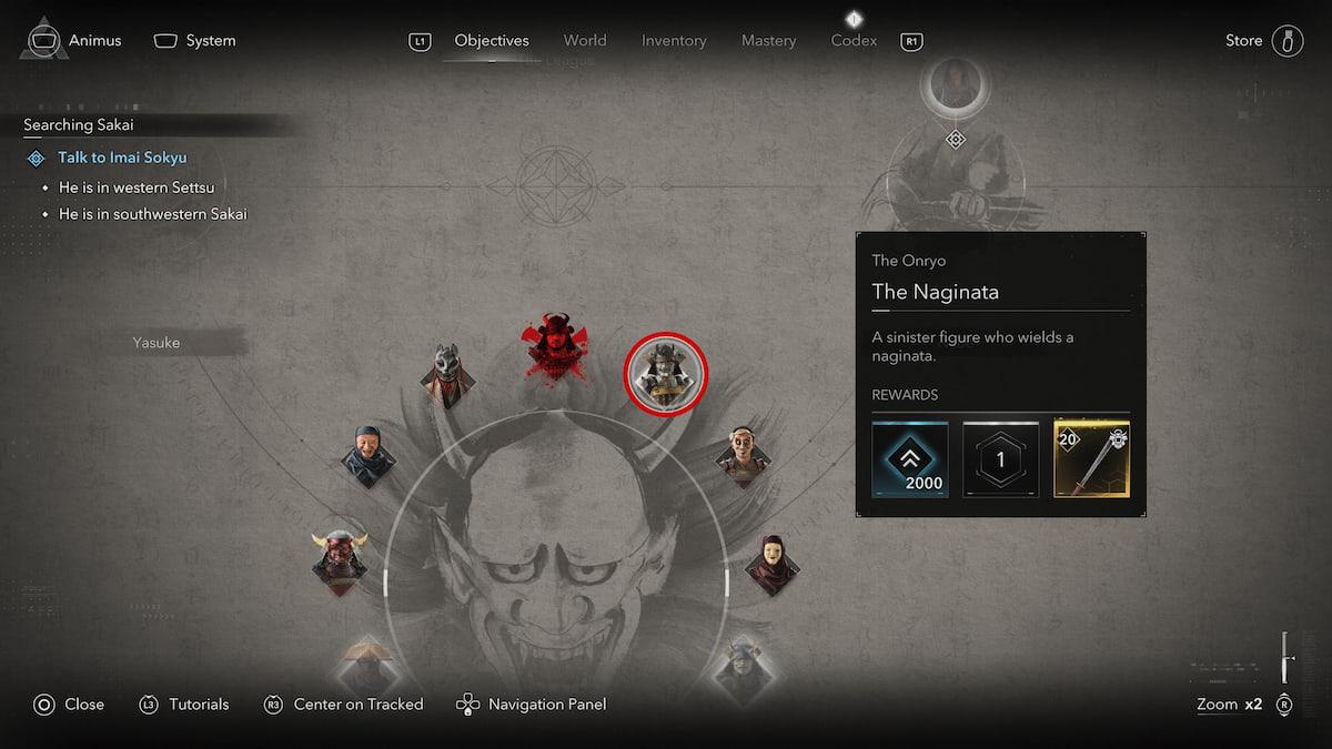 The Naginata boss quest