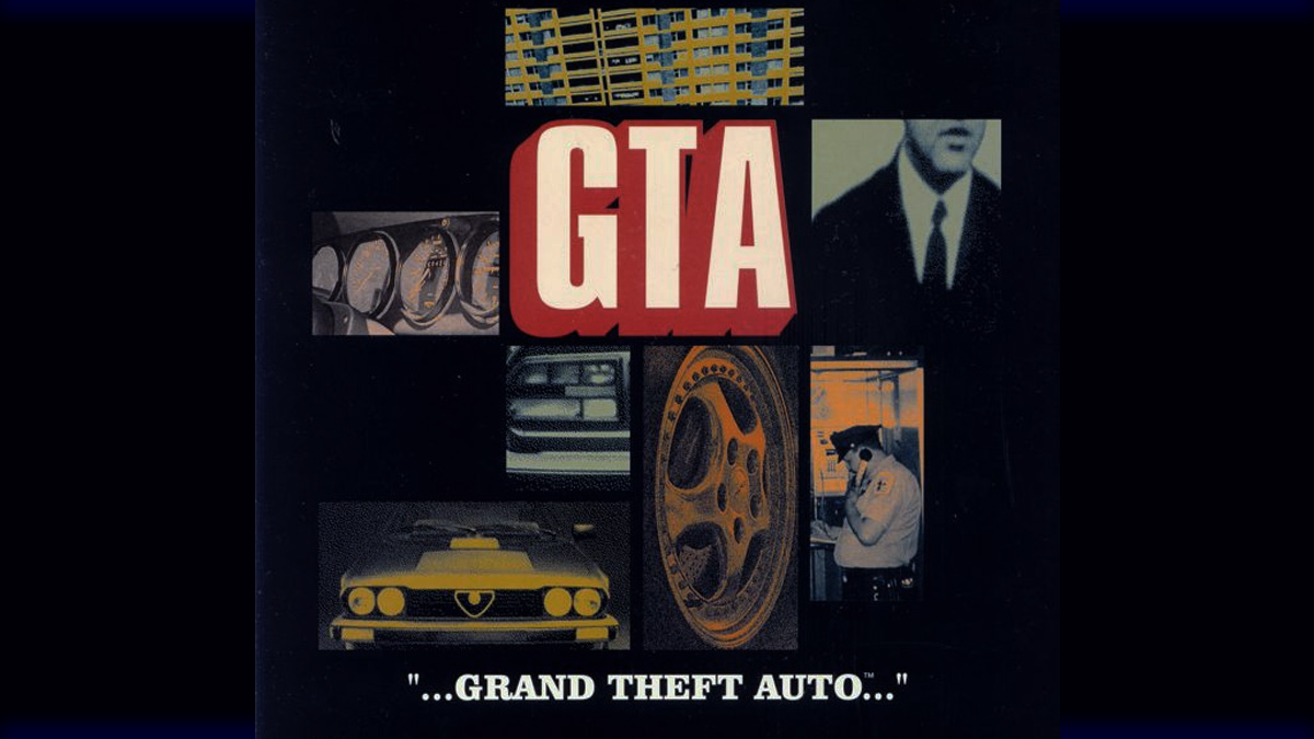 Which past GTA games are worth your time - GTA logo with images from a 70s crime movie
