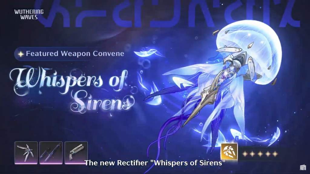Whispers of Sirens banner in the first phase of Wuthering Waves 2.2