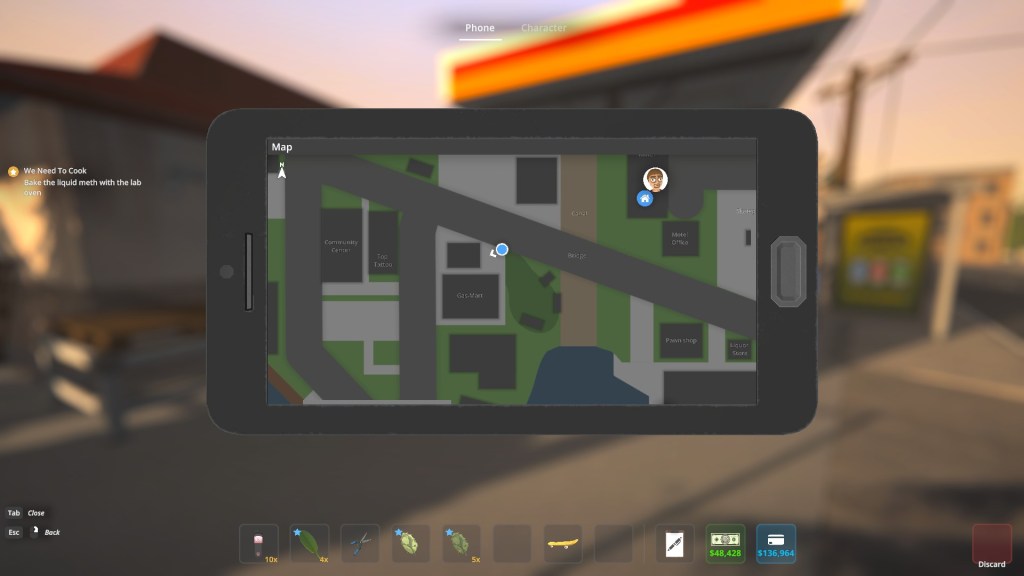 Gas-Mart location in Schedule 1