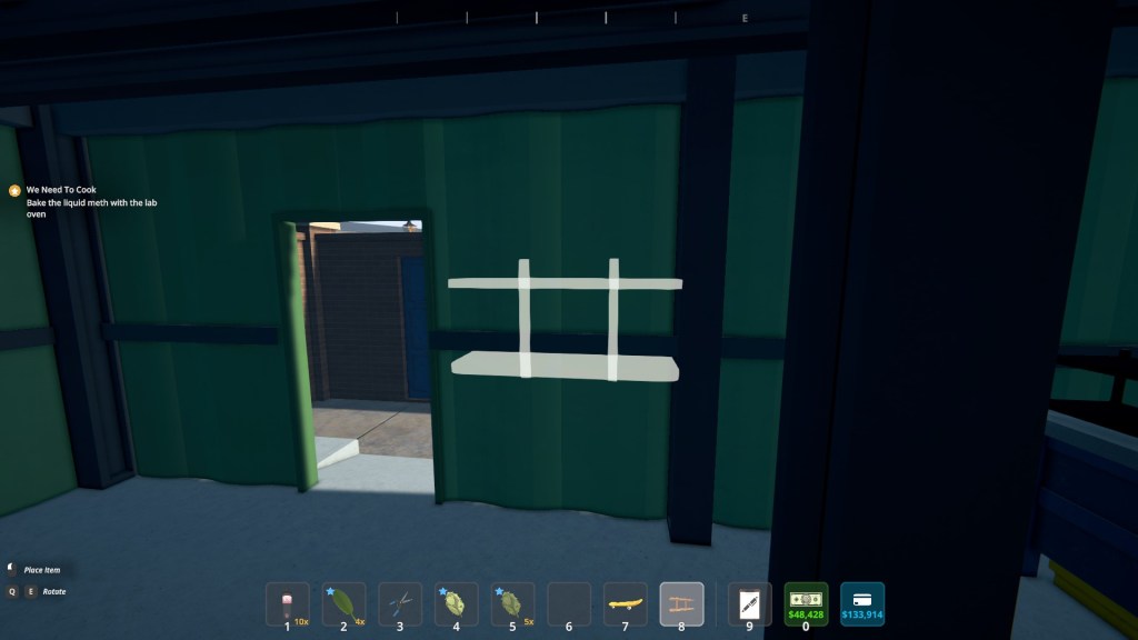 Wall-Mounted Shelves in Schedule 1