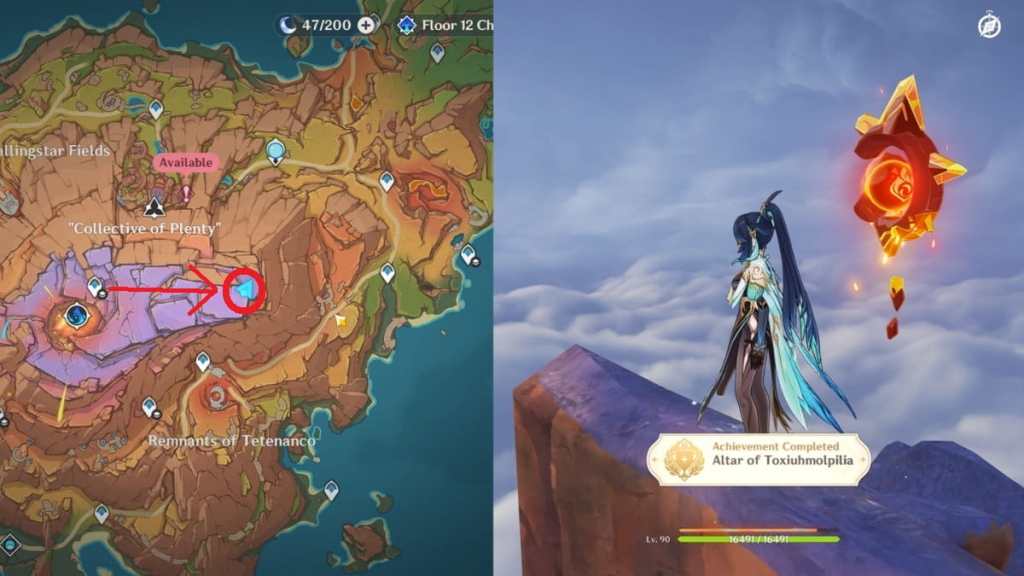 Altar of Toxiuhmolpilia achievement