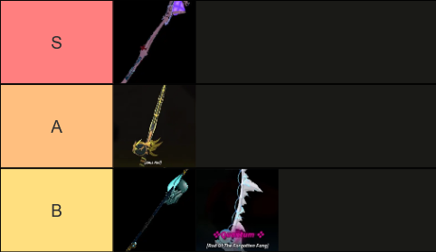 A tier list of the best rods for Money farming in Fisch Second Sea