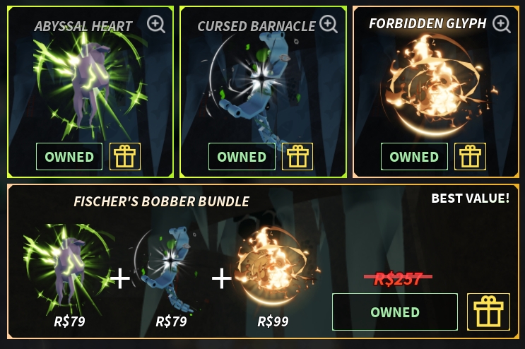 All Dreamer Bobbers in Fisch