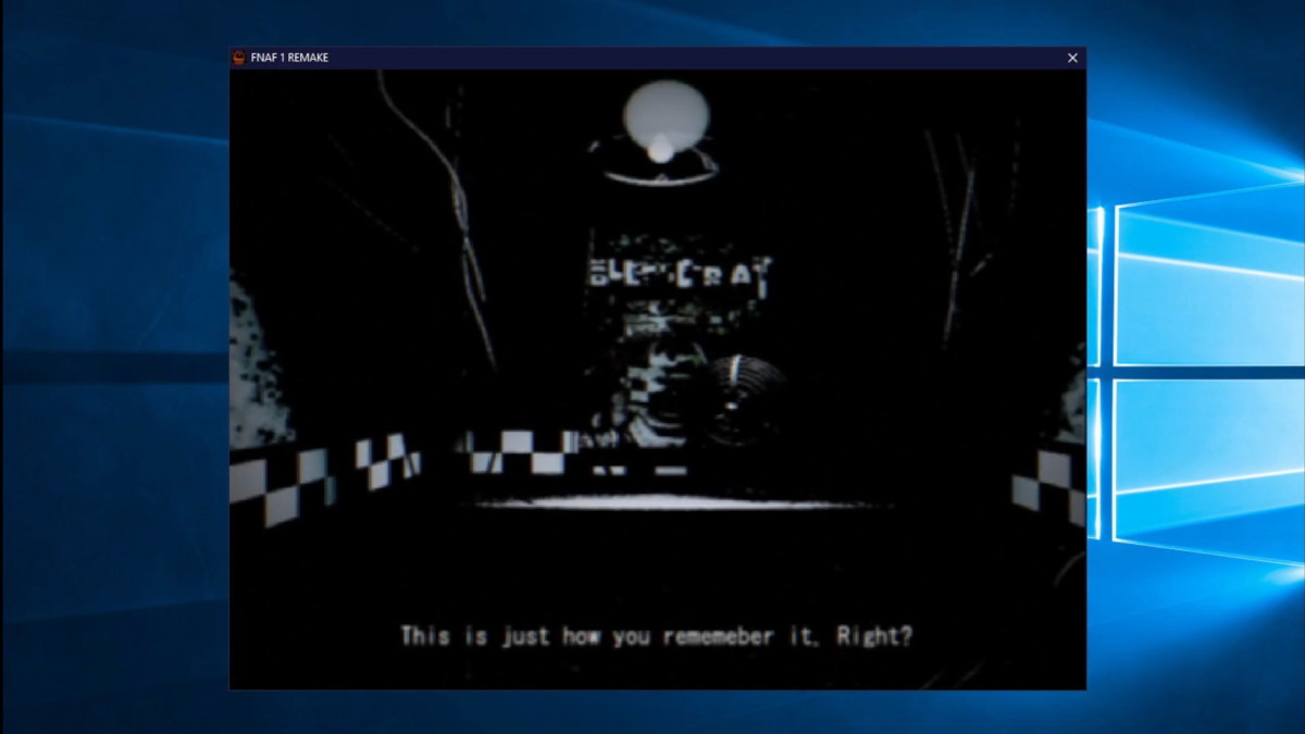 Night 1 of FNAF 1 Remake