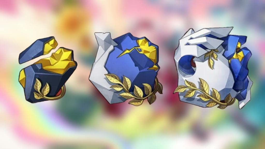 Fear-Stomped Flesh, Courage-Torn Chest, and Glory-Aspersed Torso are hyacine's ascension and trace materials