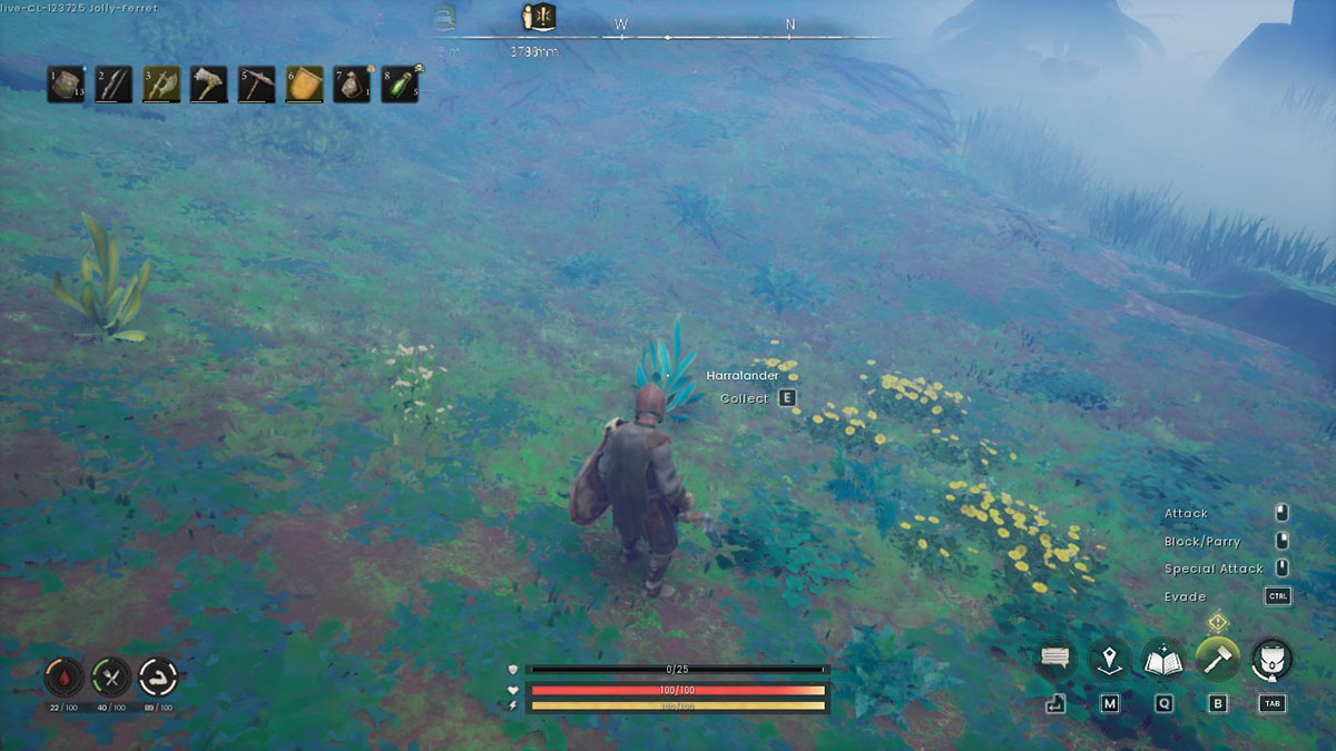 A Harralander, as shown in RuneScape Dragonwilds.