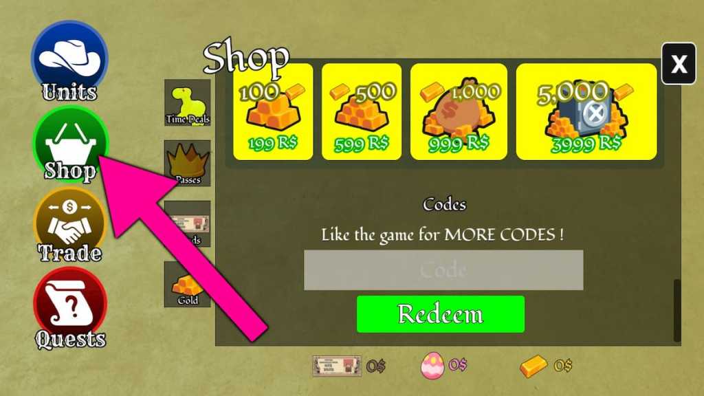 How to redeem Wild Rails Tower Defense codes.