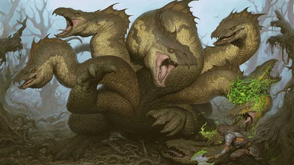 Hydra in Dungeons and Dragons