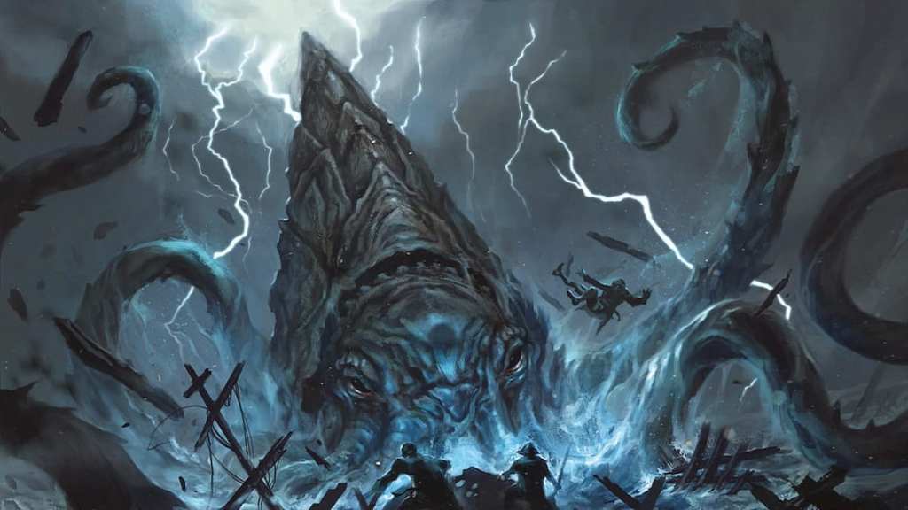 A Kraken in Dungeons and Dragons