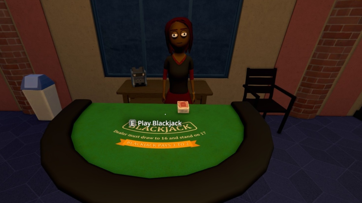 Blackjack in Schedule 1