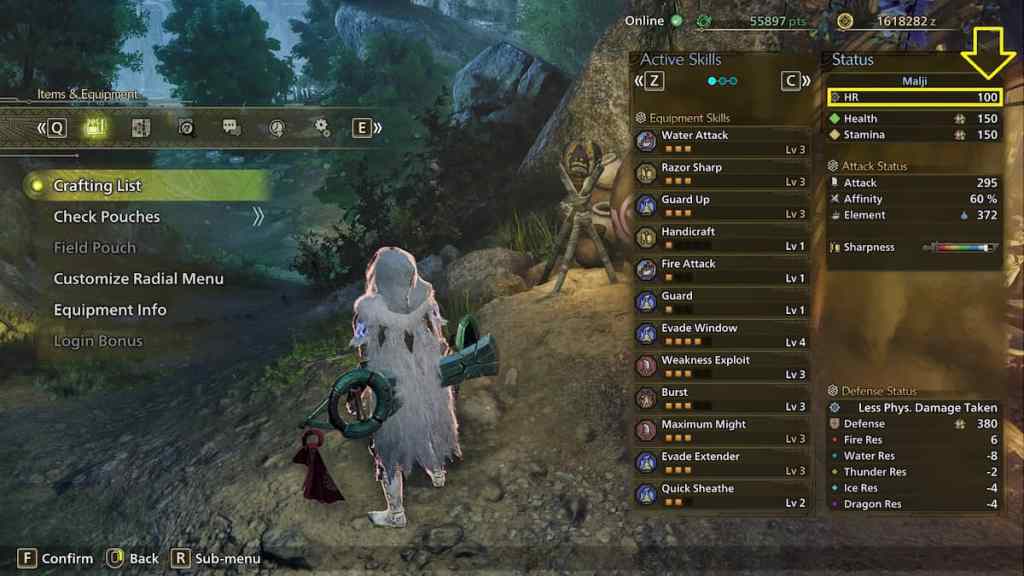 Monster Hunter Wilds Hunter Rank