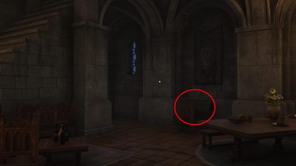 Oblivion Remastered interior of Allectus' house.