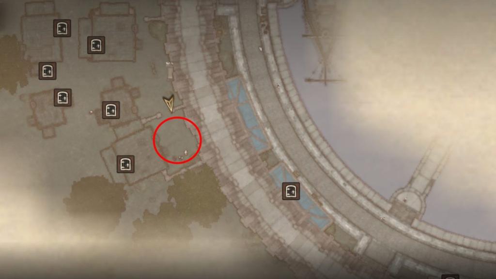 Oblivion Remastered Waterfront map.