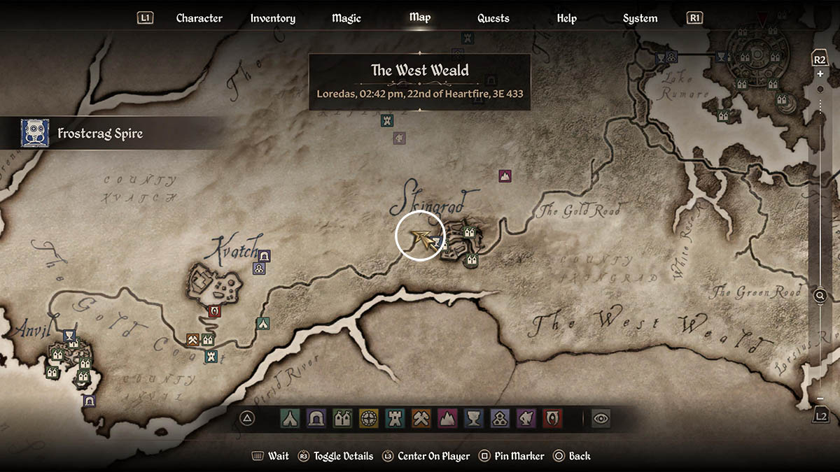 The in-map location of both the Tarmika and Surilie Brothers Vineyards.