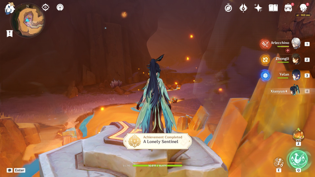 a lonely sentinel achievement