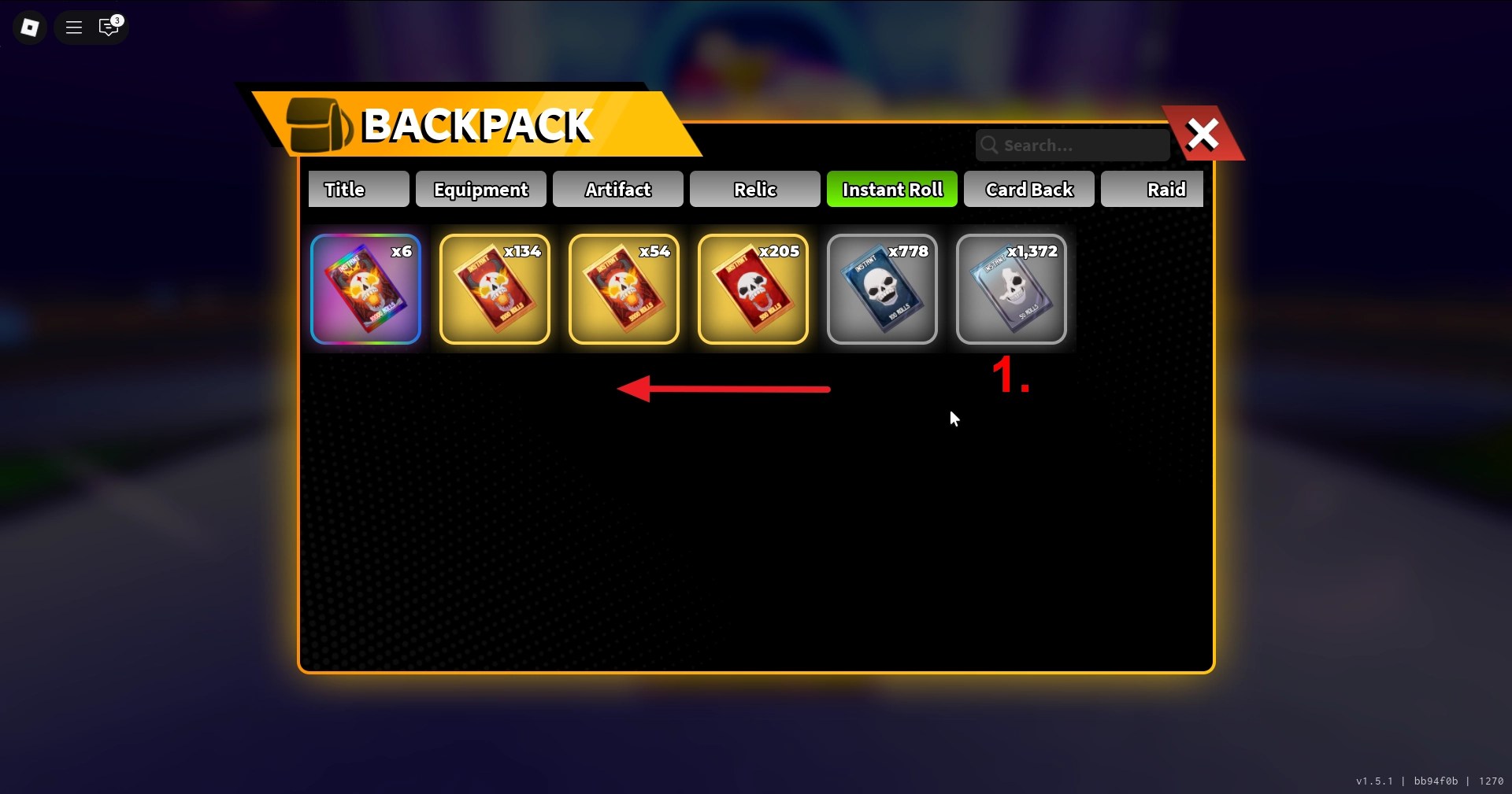 Step by step tutorial on how to execute the ladder method in Anime Card Clash