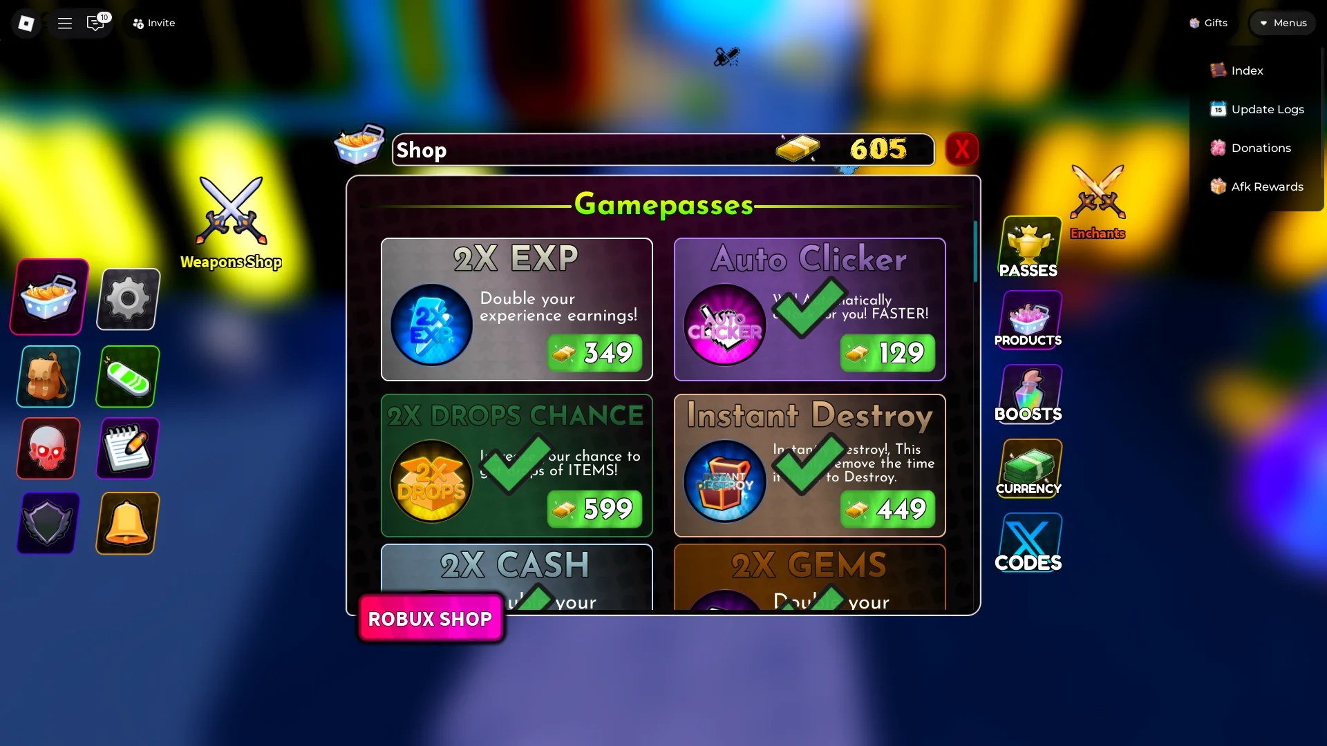 Preview of the Ticket Shop in Arise Crossover