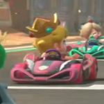 Baby Peach in Mario Kart World