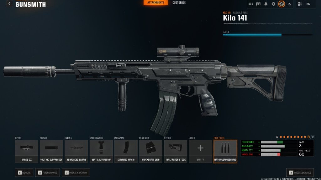 best kilo 141 loadout in warzone season 3