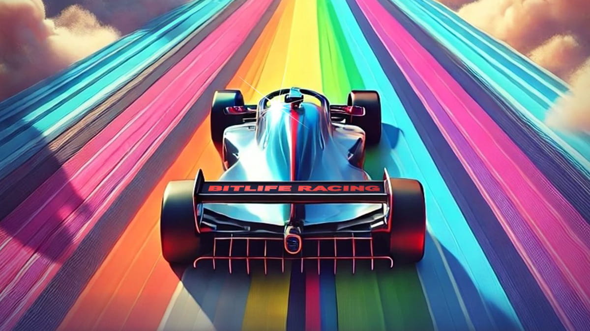 Bitlife racing expansion promo image