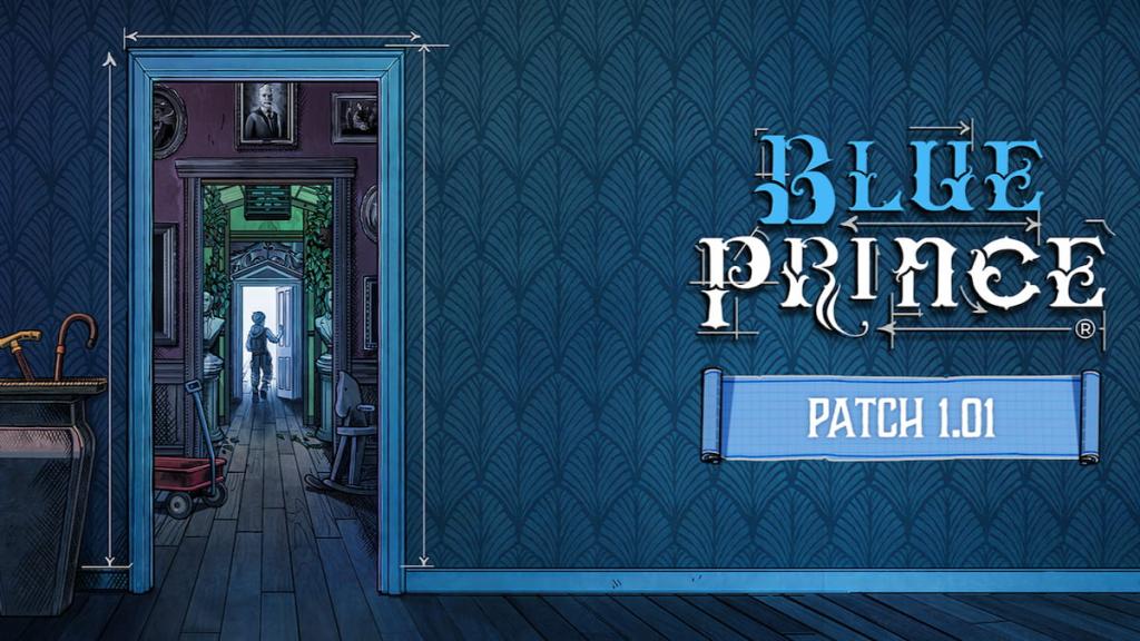 Blue Prince 1.01 update artwork