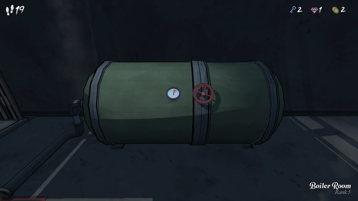 First green tank in Blue Prince