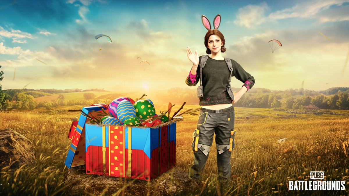 an image of a Bunny Basket with the PUBG Battlegrounds logo on bottom right