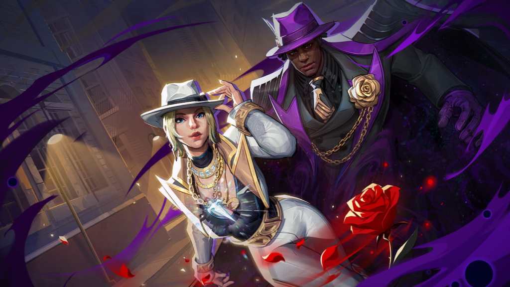Cloak & Dagger posing together in twilight duo costume in marvel rivals