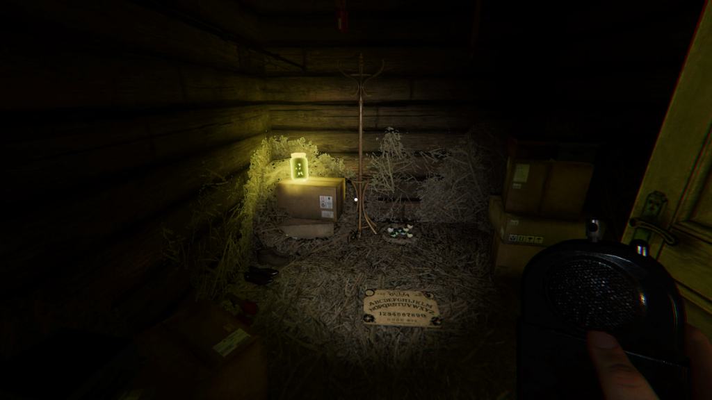 Master closet forest minion nest at Grafton Farmhouse in Phasmophobia