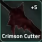 Crimson Cutter sword from the Verse Piece Roblox experience.