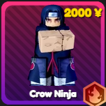 Crow Ninja unit from Anime Rangers X Roblox experience
