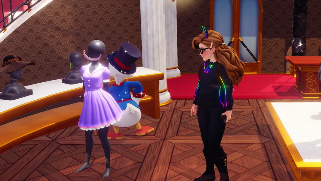 Disney Dreamlight Valley Cheshire Cat mannequin