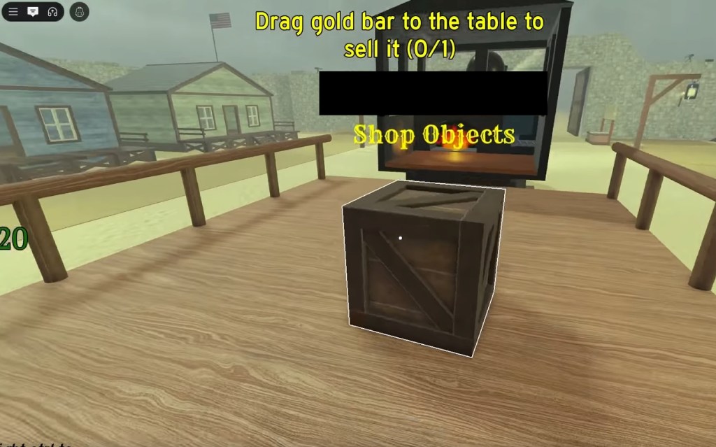 fools gold challenge and get the fools key in dead rails