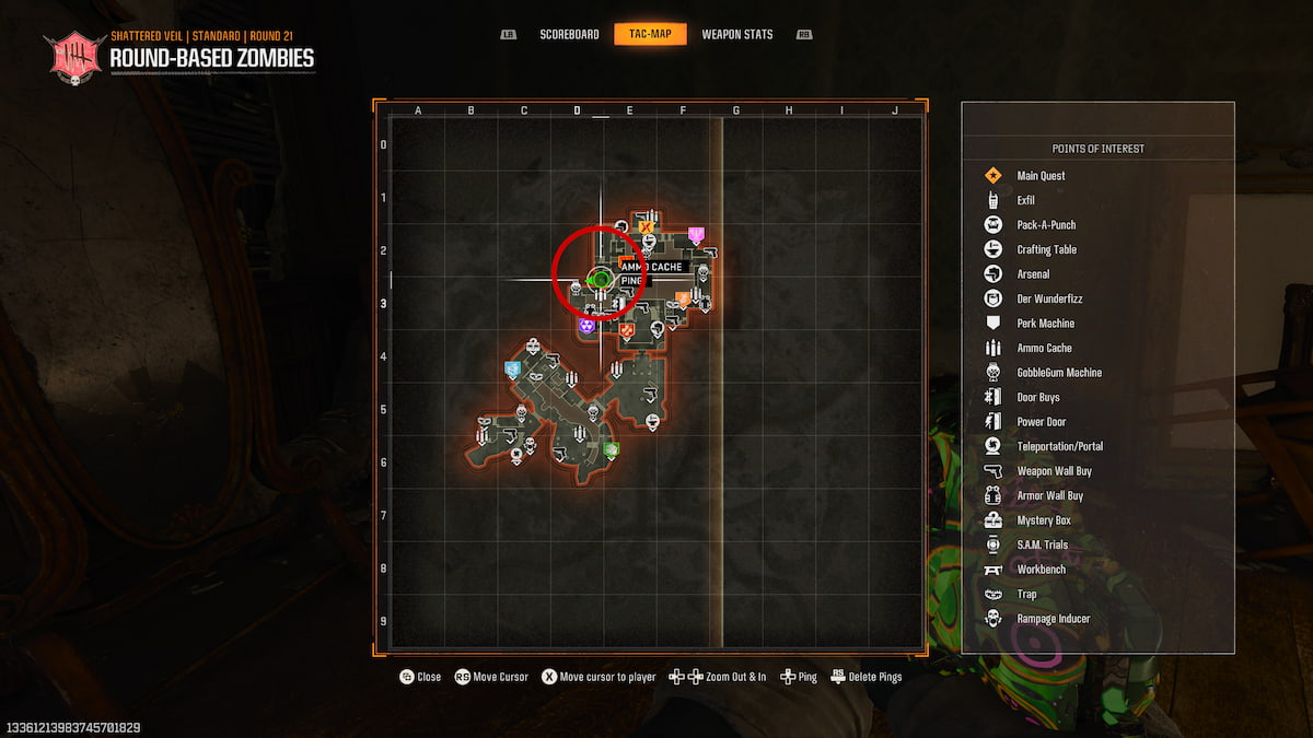 Director's Quarters map location