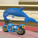 Dolphin in Mario kart World