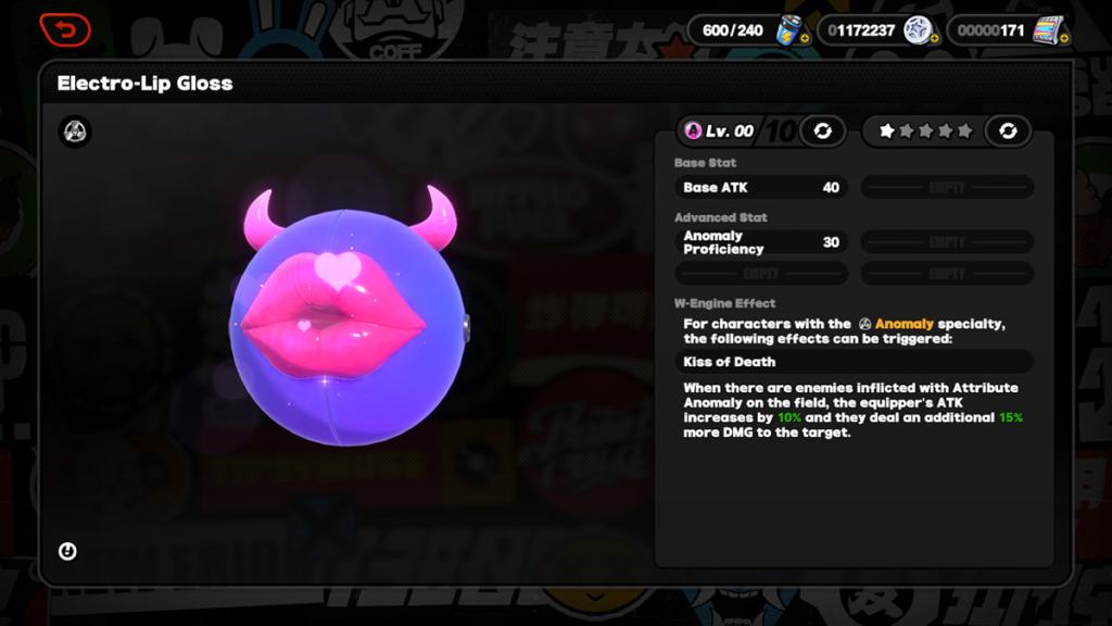 Electro-Lip Gloss is a battle pass weapon in zzz