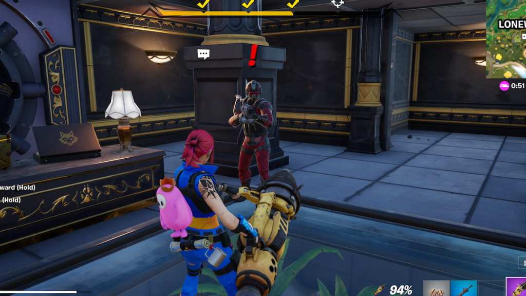 Fortnite alpha heavy henchmen appearance