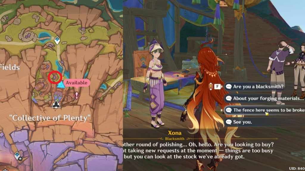 genshin impact xona's location