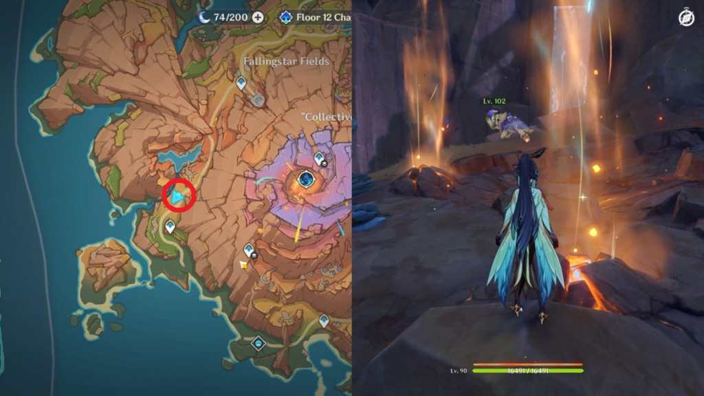 geothermal vent puzzle near hot spring in atocpan