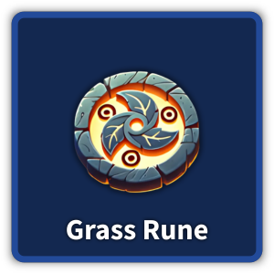 Grass Rune from Arise Crossover Roblox experience