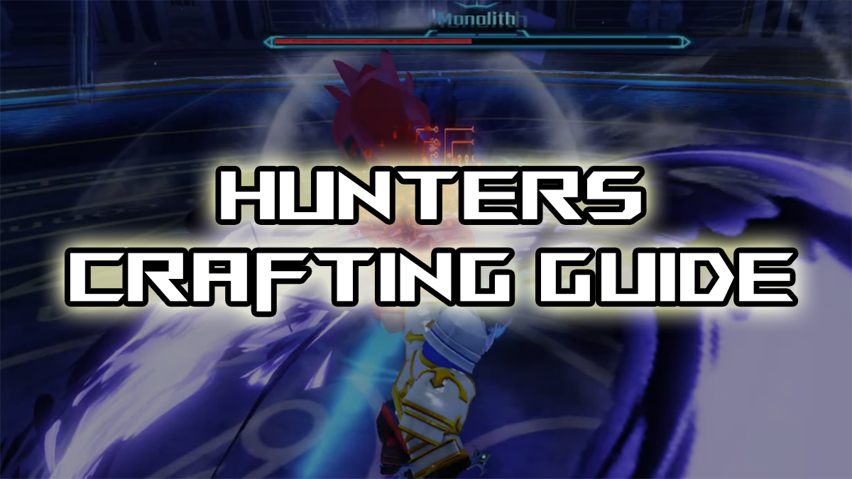 how to craft in hunters
