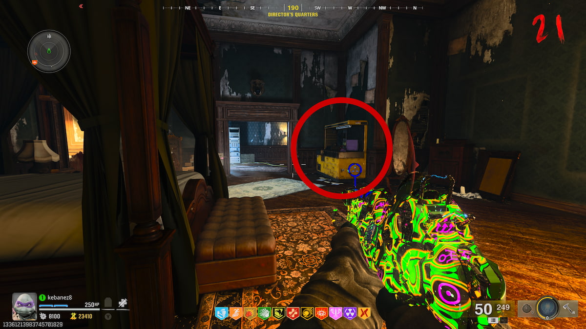 Workbench at Director's Quarters