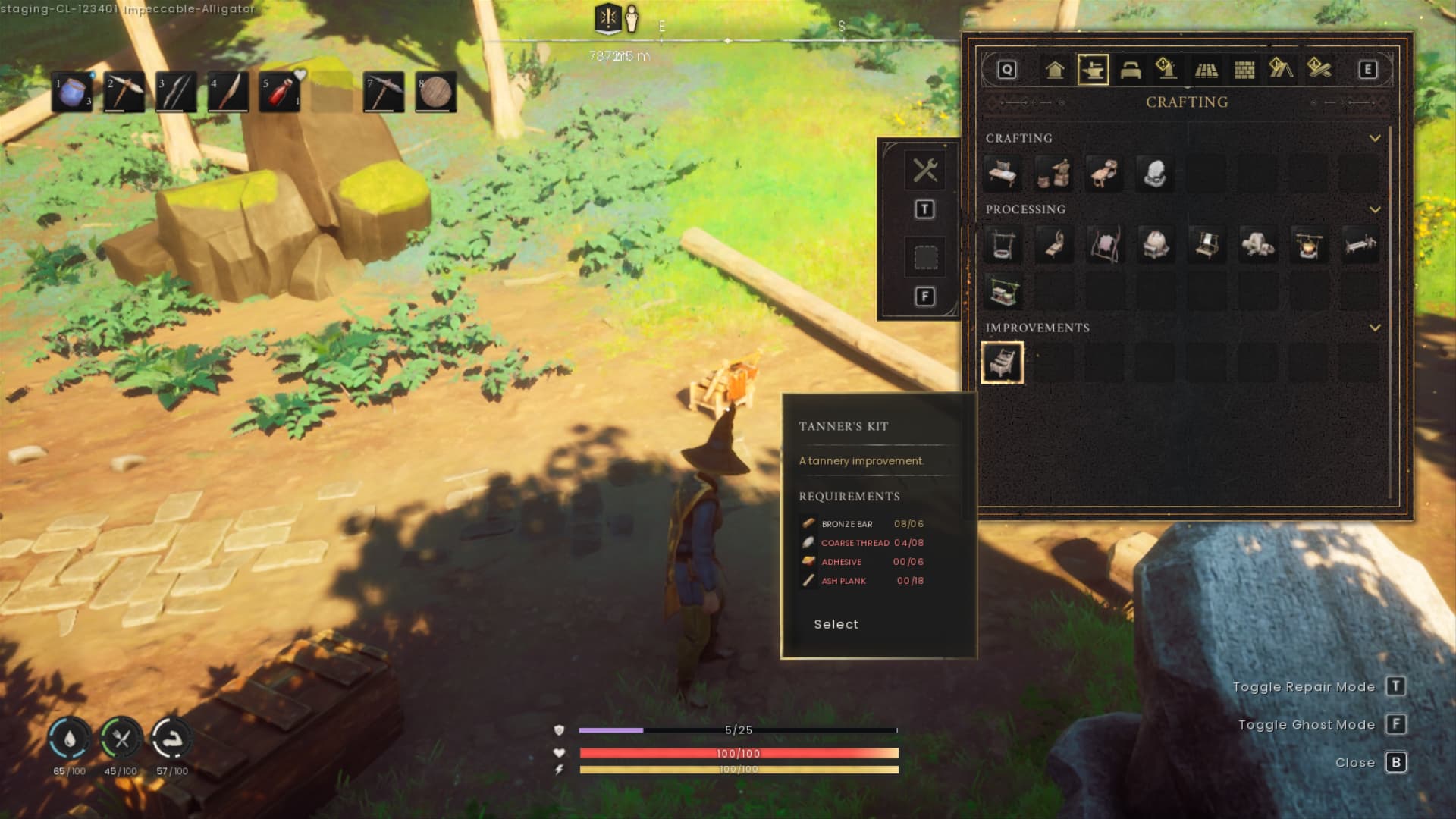 Building the Tanner's Kit