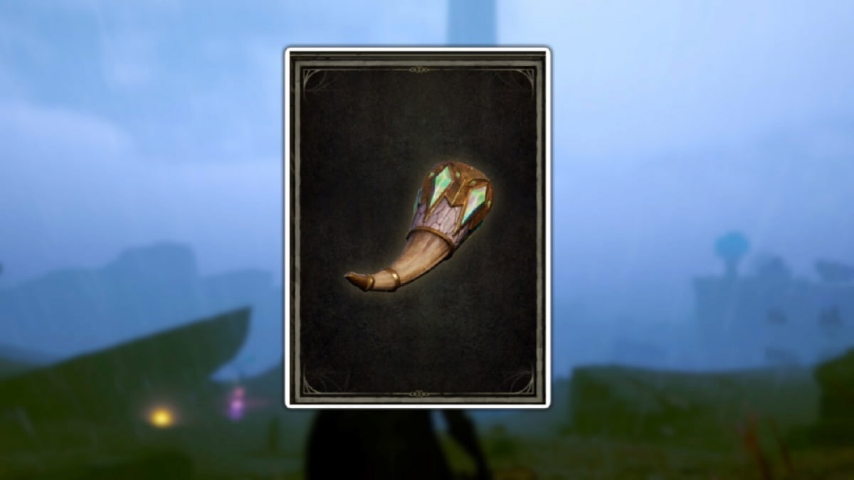 The Challenge Horn in RS: Dragonwilds