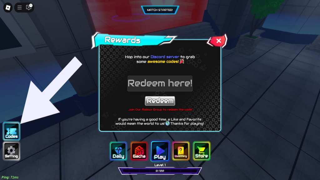 How to redeem Project Egoist codes.