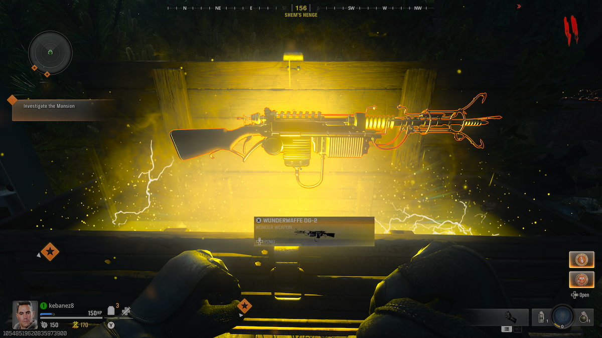 Getting the Wunderwaffe DG-2 from Mystery Box