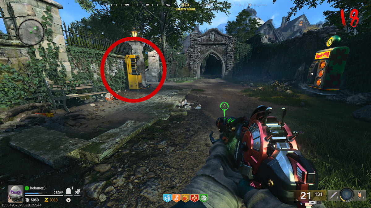 Empty Cannister device in Shattered Veil