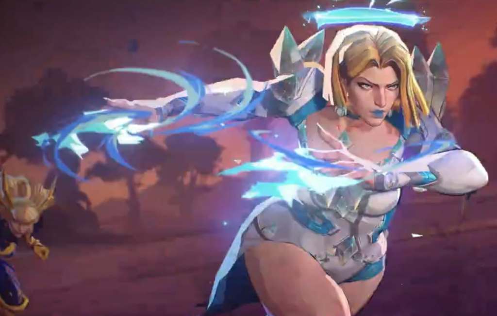 Emma Frost lunges forward in Marvel Rivals