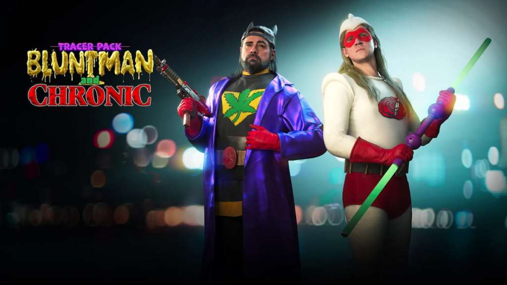 Bluntman and Chronic skins in Call of Duty